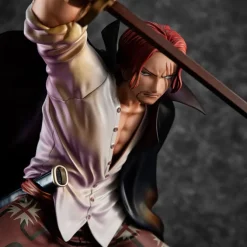 One Piece -Red-haired Shanks Statue / P.O.P Playback Memories: MegaHouse