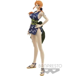 One Piece Stampede - Nami Figur / Glitter & Glamours - Wanokuni Style B: Banpresto