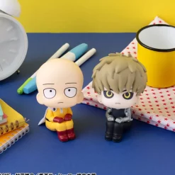 One Punch Man - Saitama & Genos Figurn / Look Up - Set (with gift): MegaHouse