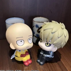 One Punch Man - Saitama & Genos Figurn / Look Up - Set (with gift): MegaHouse