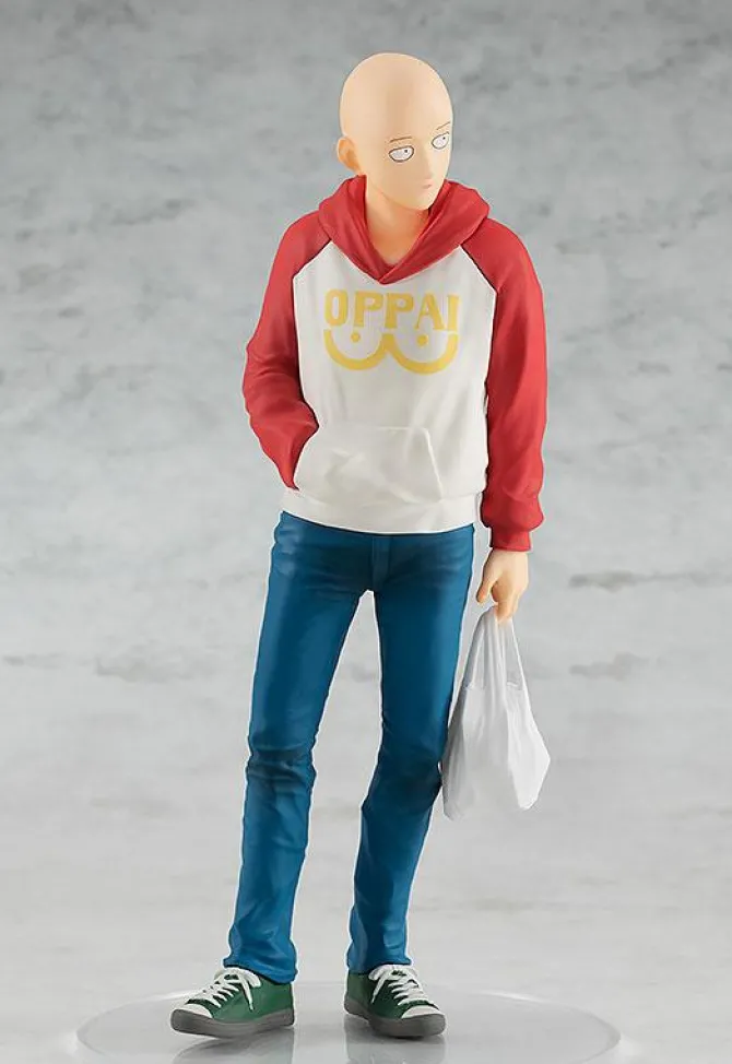 One Punch Man - Saitama Statue / Pop Up Parade - Oppai Hoodie Version: Good Smile Company