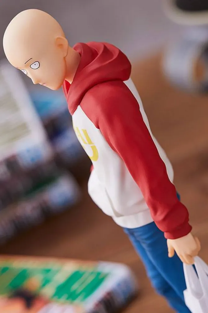 One Punch Man - Saitama Statue / Pop Up Parade - Oppai Hoodie Version: Good Smile Company