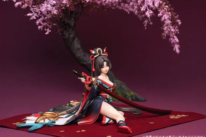 Onmyoji - Yoto Hime Statue / Scarlet Saber Version: Myethos