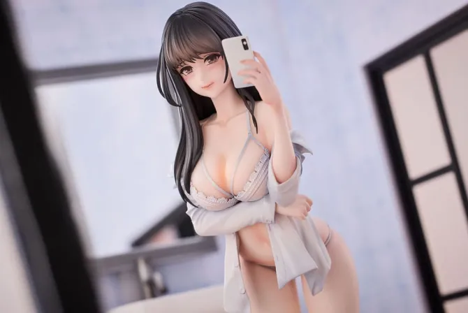 Original Character - Apocrypha Statue / Selfie Girl Illustration by hitomio16 Deluxe Edition: Kawa D