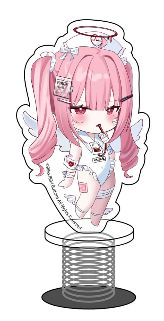 Original Character - Apprentice Nurse Ai Tsukuyomi Statue: Bibi Buttons