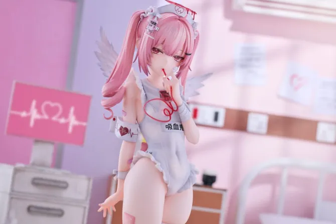 Original Character - Apprentice Nurse Ai Tsukuyomi Statue: Bibi Buttons