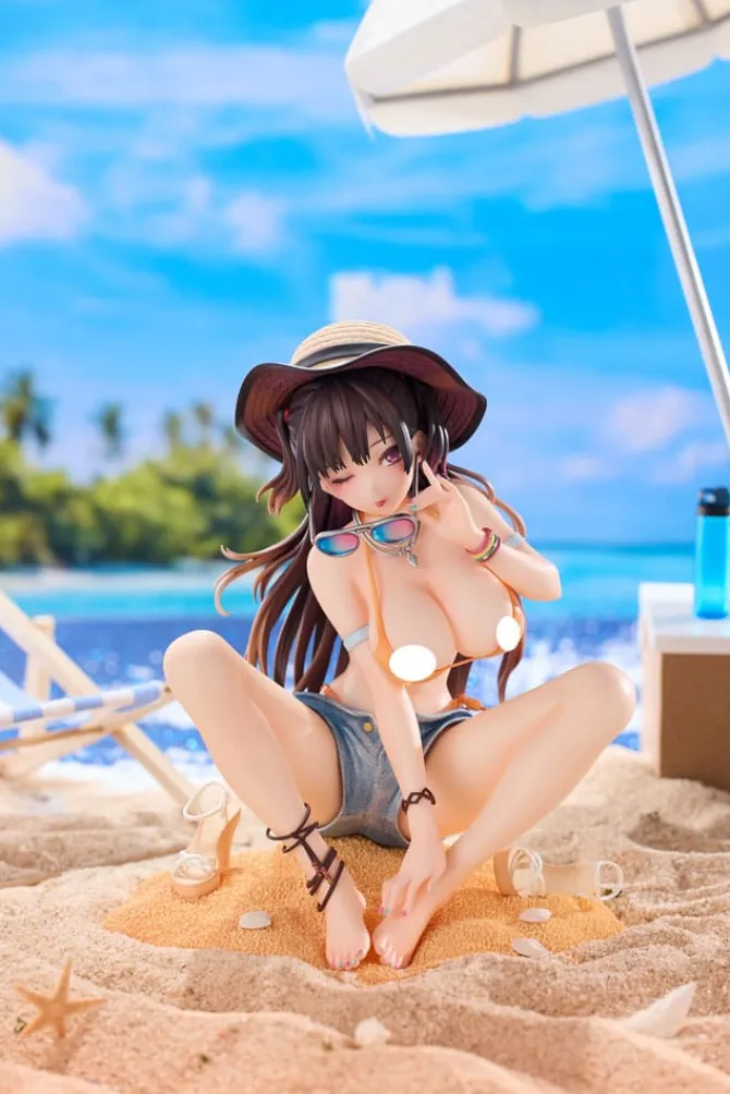 Original Character - Azato san Statue / Swimsuit Version: Spinel