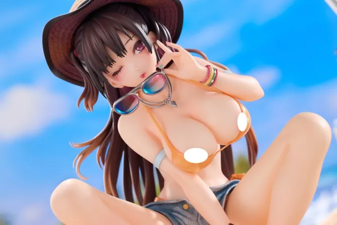 Original Character - Azato san Statue / Swimsuit Version: Spinel