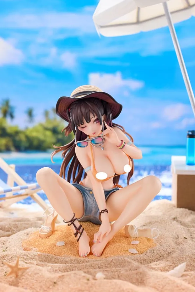 Original Character - Azato san Statue / Swimsuit Version: Spinel