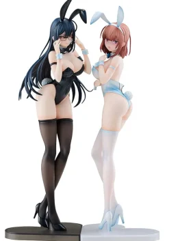Original Character - Black Bunny Aoi & White Bunny Natsume Statue: Ensoutoys