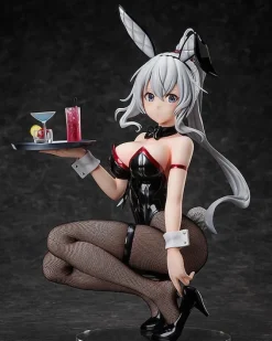 Original Character - Black Bunny Statue / Illustration by TEDDY: FREEing