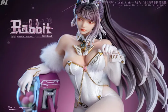 Original Character - Bright Rabbit Statue / Illustration by Loull Aroll x New Era.: PIJI