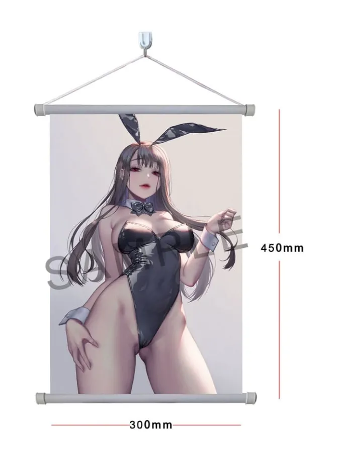 Original Character - Bunny Girl Statue / illustration by Lovecacao: Magi Arts