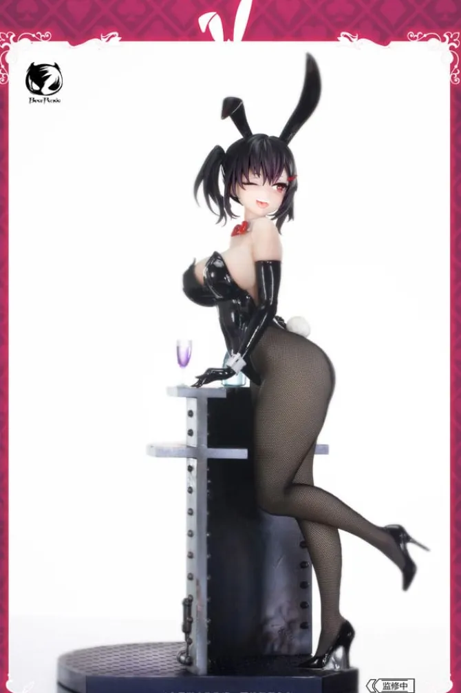 Original Character - Bunny Girl Rin Statue / illustration by Asanagi: BearPanda