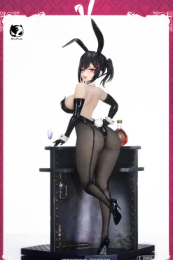 Original Character - Bunny Girl Rin Statue / illustration by Asanagi: BearPanda