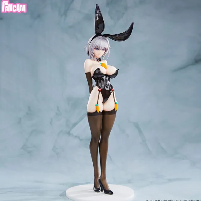 Original Character - Bunny Girls Black Statue: Fancam