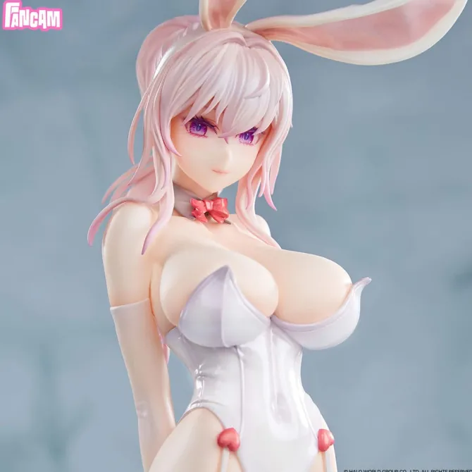 Original Character - Bunny Girls White Statue: Fancam
