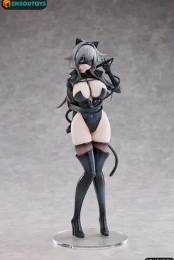 Original Character - Cat Woman Happy-chan Statue / Different Color Edition: Ensoutoys