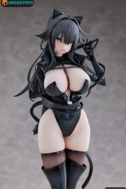 Original Character - Cat Woman Happy-chan Statue: Ensoutoys