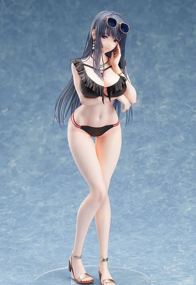 Original Character - Chiaki Ayase Statue / SiStart! Series by Piromizu - Swimsuit Version: FREEing