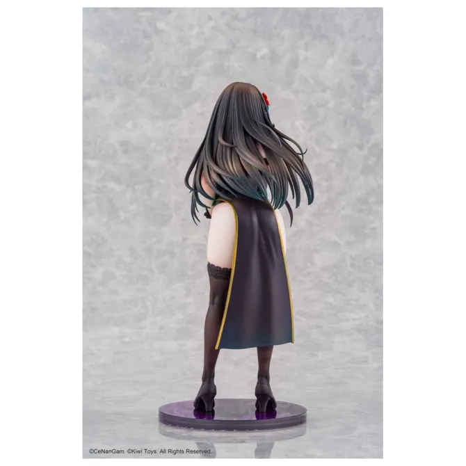 Original Character - China Dress Nyan Statue / Deluxe Version: Kiwi Toys