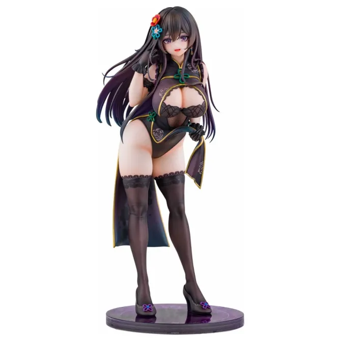 Original Character - China Dress Nyan Statue: Kiwi Toys