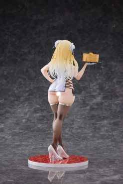 Original Character - Chinese Dress Girl Statue / Illustration by oekakizuki: Violet Studio