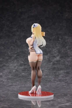 Original Character - Chinese Dress Girl Statue / Illustration by oekakizuki: Violet Studio