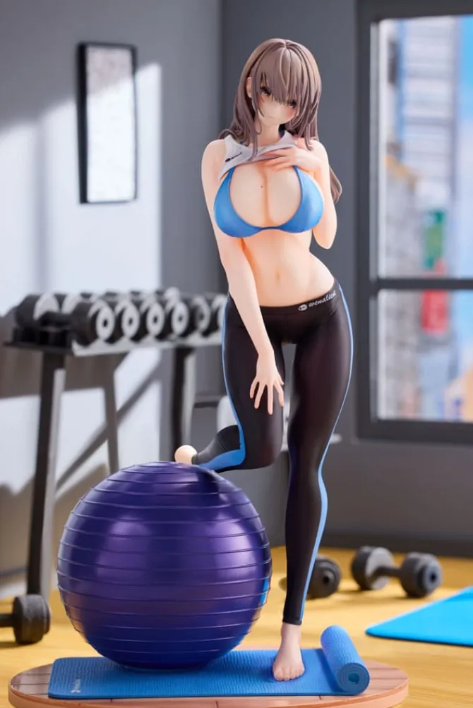 Original Character - Exercise Girl Aoi Statue: MOMOROSER