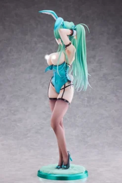 Original Character - Green Twin Tail Bunny-chan Statue: PartyLook