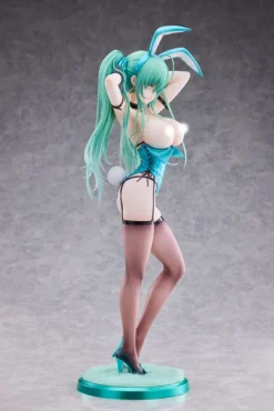 Original Character - Green Twin Tail Bunny-chan Statue: PartyLook