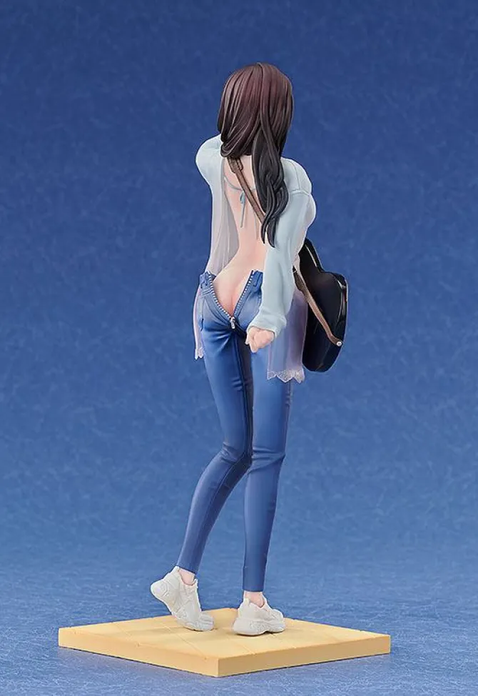 Original Character - Guitar MeiMei Statue / Flower & Mirror: Luminous Box