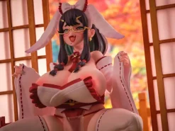 Original Character - Hanjuku Chocopai Choco Chan Statue: FREEing