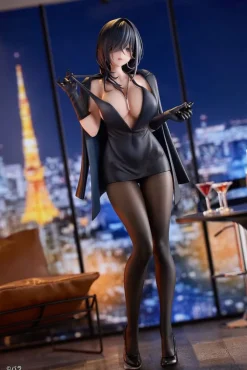 Original Character - Ishimi Yokoyama Statue / Black One-piece Dress Ver. illustration by Bara: Hanab