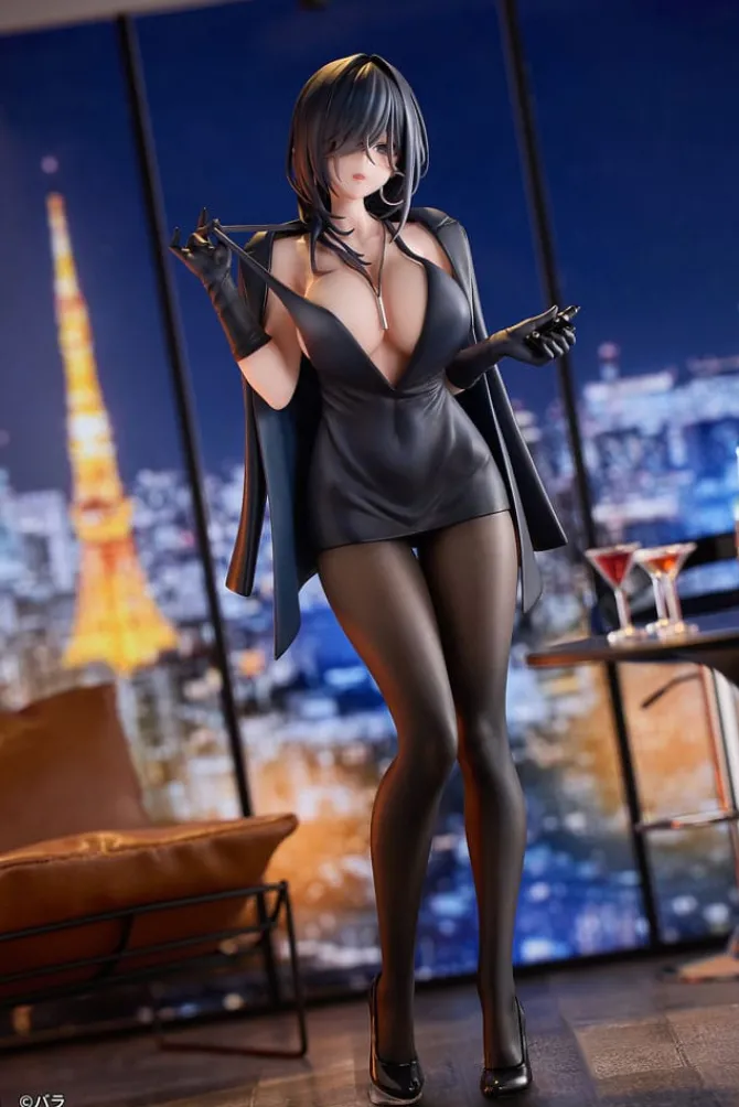 Original Character - Ishimi Yokoyama Statue / Black One-piece Dress Ver. illustration by Bara: Hanab