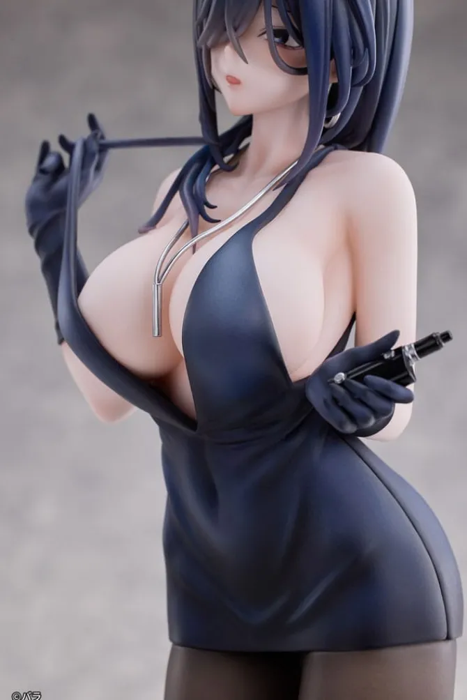 Original Character - Ishimi Yokoyama Statue / Black One-piece Dress Ver. illustration by Bara: Hanab