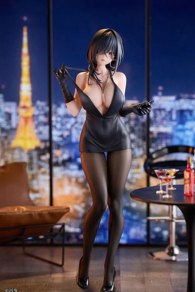 Original Character - Ishimi Yokoyama Statue / Black One-piece Dress Ver. illustration by Bara: Hanab