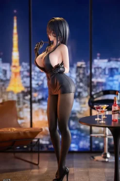 Original Character - Ishimi Yokoyama Statue / Black One-piece Dress Ver. illustration by Bara: Hanab