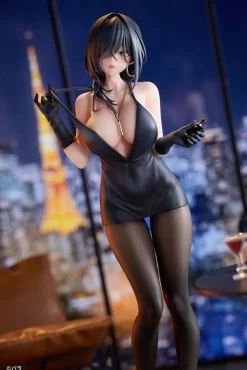 Original Character - Ishimi Yokoyama Statue / Black One-piece Dress Ver. illustration by Bara: Hanab