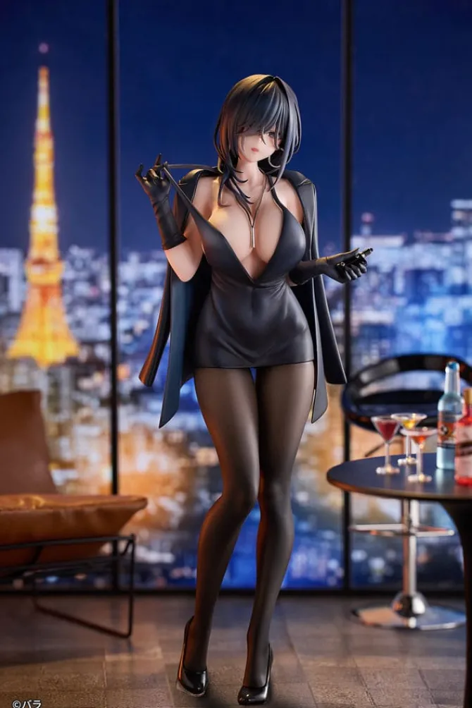 Original Character - Ishimi Yokoyama Statue / Black One-piece Dress Ver. illustration by Bara: Hanab