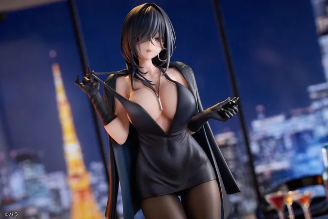 Original Character - Ishimi Yokoyama Statue / Black One-piece Dress Ver. illustration by Bara: Hanab