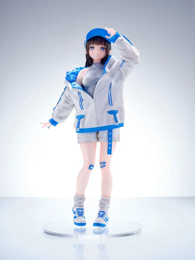 Original Character - Isshiki Seiran Statue / illustration by Mashiro K.ta: OMH