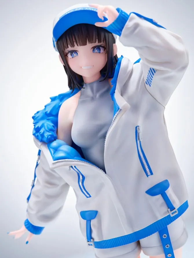 Original Character - Isshiki Seiran Statue / illustration by Mashiro K.ta: OMH