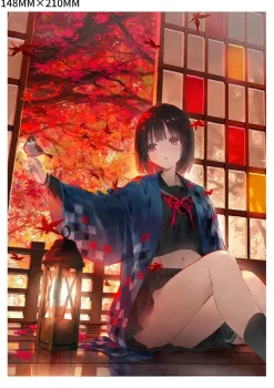 Original Character - Kaede Statue / illustration by DSmile Deluxe Edition: Magi Arts