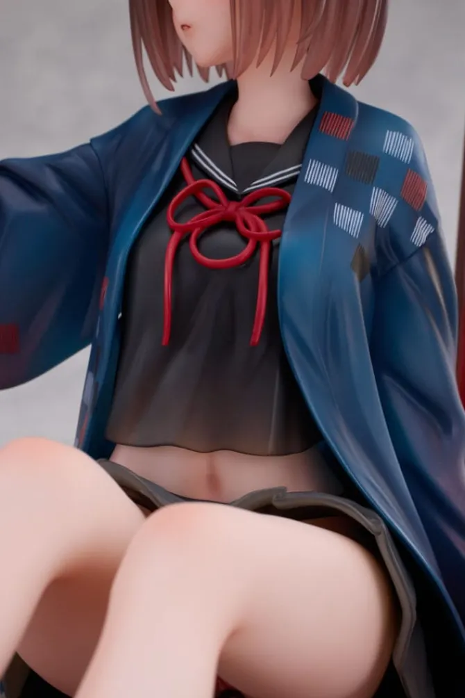 Original Character - Kaede Statue / illustration by DSmile: Magi Arts