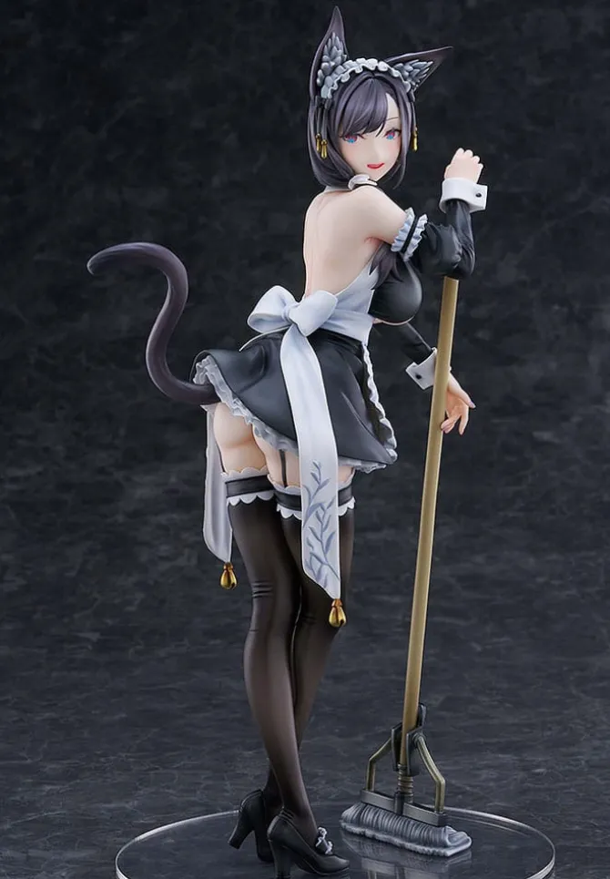 Original Character - Maid Maison Ai Iwaya Statue / Illustration by 92M: DMM Factory