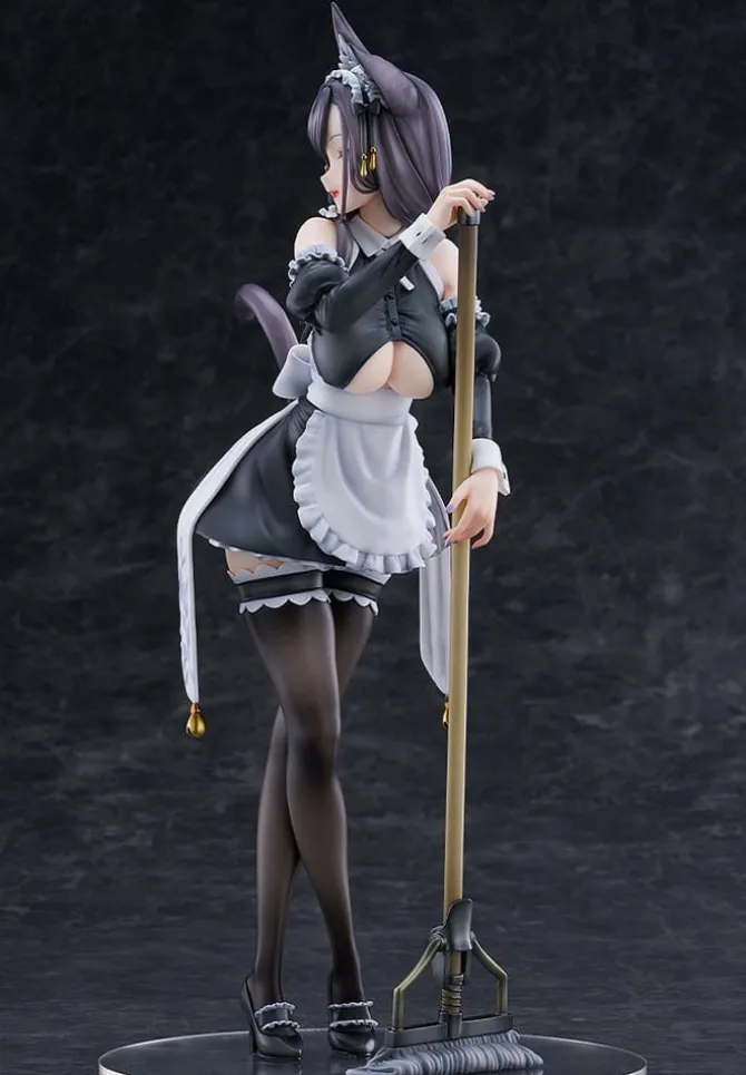 Original Character - Maid Maison Ai Iwaya Statue / Illustration by 92M: DMM Factory