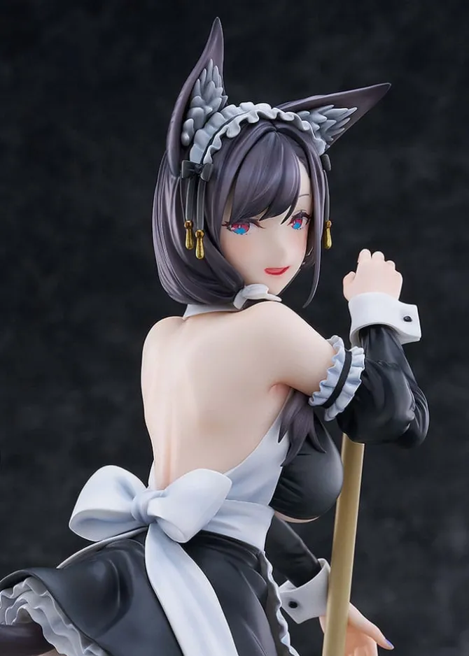 Original Character - Maid Maison Ai Iwaya Statue / Illustration by 92M: DMM Factory