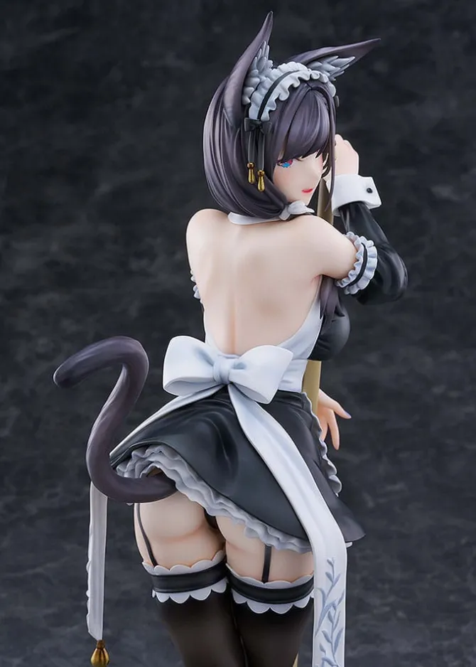 Original Character - Maid Maison Ai Iwaya Statue / Illustration by 92M: DMM Factory
