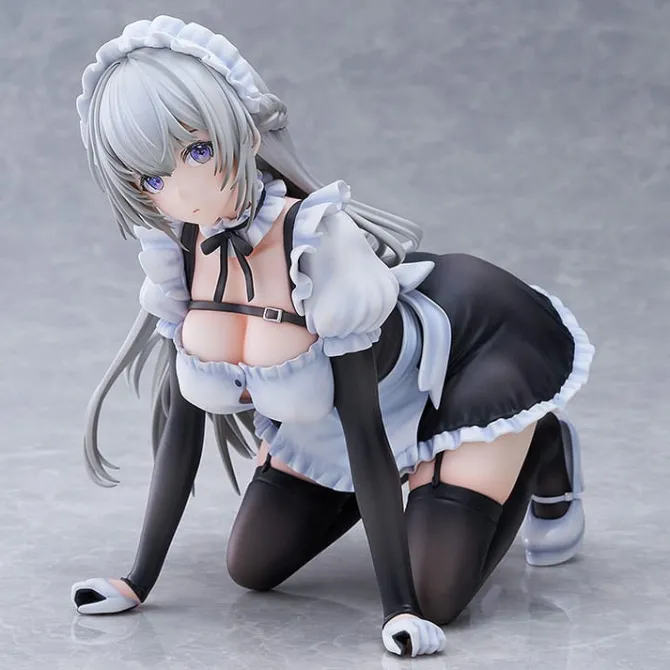 Original Character - Maid Maison Too Shiraishi Statue / illustration by Io Haori: DMM Factory